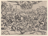 The Conversion of Saint Paul, Mario Cartaro  Italian, Engraving