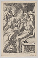 The Lamentation, Raphael Sadeler I Netherlandish, Engraving