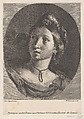 Head of a Young Woman, Francesco Polanzani  Italian, Etching