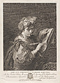 The Tiburtine Sibyl, Girolamo Carattoni Italian, Engraving