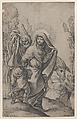 The Return from Egypt, Francesco Brizio Italian, Engraving