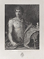 Saint John the Baptist, Gioan Battista Nocchi Italian, Engraving