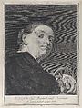 Plate 7: A woman with a basket of pears; from 'Icones ad vivum expressae' after Giovanni Battista Piazzetta, Giovanni Cattini  Italian, Etching
