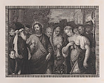 Christ and the adulteress, Carlo Raimondi Italian, Engraving