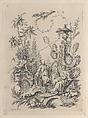 Ornaments Chinois (Bound Collection of Chinoiserie Panels), Etched, designed, and published by François Vivares (French, Saint-Jean-du-Bruel 1709–1780 London), Etching