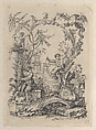 Ornaments Chinois (Bound Collection of Chinoiserie Panels), Etched, designed, and published by François Vivares (French, Saint-Jean-du-Bruel 1709–1780 London), Etching