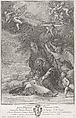 Miracle of a Saint, Benedetto Eredi  Italian, Etching