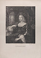Portrait of Doña Isabel de Requesens y Enrìques de Cardona-Anglesola (formerly identified as Joanna of Aragon), Raphael Morghen  Italian, Engraving; third state of four