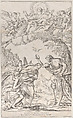 Plate 8: the Baptism of Christ, Giuseppe Maria Mitelli  Italian, Etching