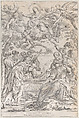 The Assumption of the Virgin, plate 3 from "Bononiensium Pictorum Celebrioris...", Giuseppe Maria Mitelli  Italian, Etching