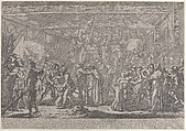 The Martyrs of Gorchum, François Collignon  French, Engraving