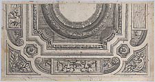 Composite Order, elevation, Jean Cotelle French, Engraving