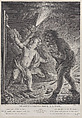Celebrating Peace (Réjouissances pour la paix), three putti with fireworks, Nicolas Gabriel Dupuis  French, Etching and engraving
