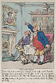 Geography, After (?) Thomas Rowlandson (British, London 1757–1827 London), Hand-colored etching
