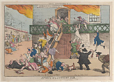 Sports of a Country Fair, Thomas Rowlandson  British, Hand-colored etching