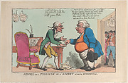 Advice to a Publican, or a Secret Worth Knowing, Thomas Rowlandson  British, Hand-colored etching
