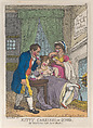 Kitty Careless in Quod or Waiting for Jew Bail, Thomas Rowlandson  British, Hand-colored etching; reprint