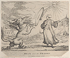 Bell and the Dragon, Thomas Rowlandson  British, Etching
