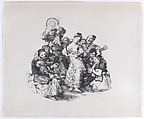 The Andalusian dance (El Vito), Goya (Francisco de Goya y Lucientes) Spanish, Lithograph