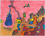 Land of Plenty, Chuck Webster  American, Stone lithograph and carborundum aquatint from three plates in 10 colors