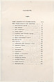Table of Contents, Thomas Rowlandson British, Letterpress