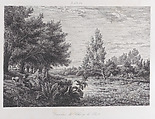 Environs de Choisy-le-Roi, Charles-François Daubigny French, Etching; third state of three