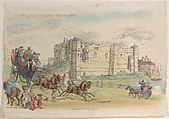 Plate 22, from "World in Miniature", Thomas Rowlandson British, Hand-colored etching