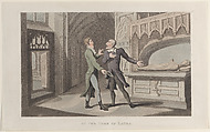 At the Tomb of Laura, from "Journal of Sentimental Travels in the Southern Provinces of France, Shortly Before the Revolution", Thomas Rowlandson British, Hand-colored etching and aquatint