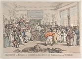 Melpomene in the Dumps, or Child's Play Defended by Theatrical Monarchs, Thomas Rowlandson (British, London 1757–1827 London), Etching