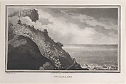 Penmanmawr, from "Remarks on a Tour to North and South Wales, in the year 1797", John Hill  British, Etching and aquatint