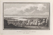 The Union of the Wye with the Severn from Chepstow, from "Remarks on a Tour to North and South Wales, in the year 1797", John Hill  British, Etching and aquatint
