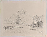 Italian landscape, Othon Coubine  Czech, French, Etching and drypoint