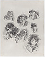 The Pissarro Family, Maximilien Luce  French, Lithograph