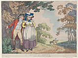 Going, A-Going, Thomas Rowlandson British, Hand-colored etching