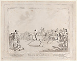 The Race Horse (from The Life of a Racehorse, or The High-Mettled Racer), Thomas Rowlandson  British, Etching and aquatint