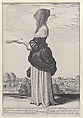 Summer, from "Full-Length Seasons", Wenceslaus Hollar  Bohemian, Etching; only state