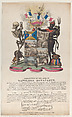 Explanation of the Arms of Napoleon Bonaparte, Thomas Rowlandson British, Hand-colored etching and aquatint, letterpress