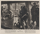 The Parable of the Prodigal Son, No. III: The Return, James Tissot French, Etching on laid paper; second state of two