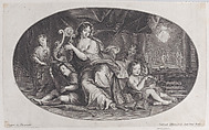 Music, Nicolas Etienne Edelinck  French, Etching and engraving