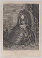 Youth under the clothing of decrepitude (La jeunesse sous les habillements de la décrépitude), Renée Elizabeth Marlie Lépicié French, Engraving