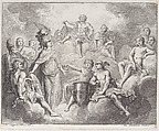 Book 1, Fable 13: the Lottery of Jupiter (La Lotterie de Jupiter), from "Fables Nouvelles", Nicolas Henry Tardieu  French, Etching and engraving