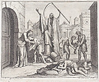 Book 2, Fable 20: Minos and Death (Minos et la Mort), from "Fables Nouvelles", Nicolas Henry Tardieu  French, Etching and engraving