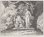 Book 3, Fable 12: Pluto and Proserpina, from "Fables Nouvelles", Nicolas Henry Tardieu  French, Etching and engraving