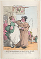 A Bait for Kiddies on the North Road. Or That's Your Sort Prime Bang up the Mark, Thomas Rowlandson  British, Hand-colored etching