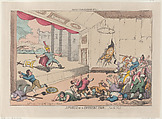 Sports of a Country Fair, Part the Third, Thomas Rowlandson  British, Hand-colored etching