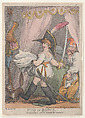 Puss in Boots or General Junot Taken by Surprise, Thomas Rowlandson  British, Hand-colored etching