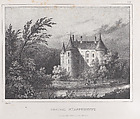Château d'Happegienne, Anonymous (Dautin), Lithograph