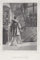 The Lady of Monsoreau (La Dame de Monsoreau), Jean Charles Pardinel  French, Engraving