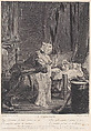 La Naissance, Jean-Joseph Baléchou  French, Engraving
