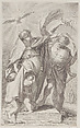 Allegory of the church, Johann Jakob Thurneysen, the Elder Swiss, Etching and engraving